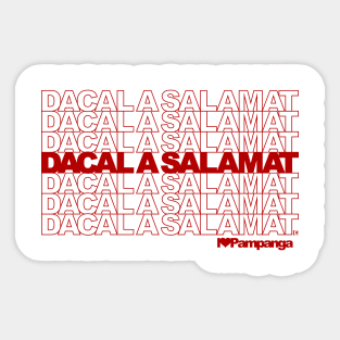 Dacal a salamat Sticker